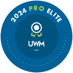UWM Pro Elite 2024 badge